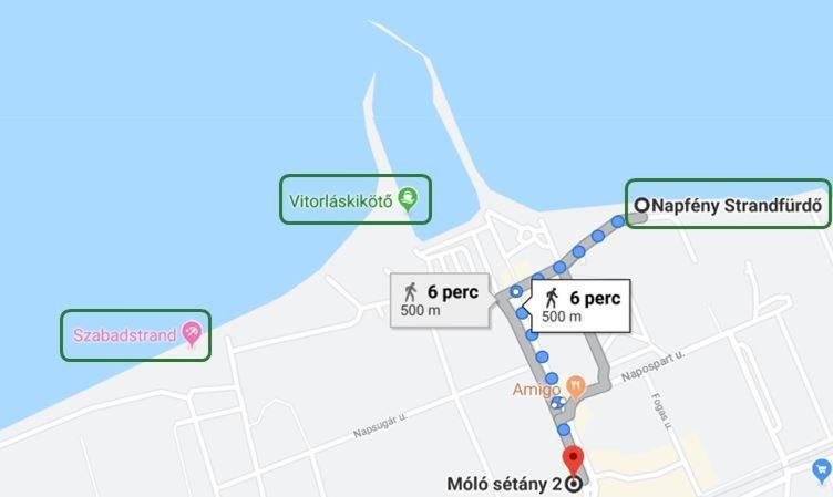 Lido Riviera, Relux Apartman Balatonlelle Dış mekan fotoğraf